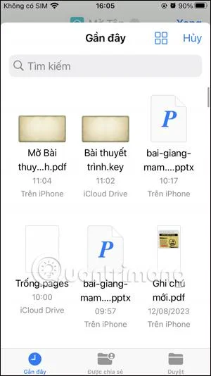 Bagaimana untuk membuka dokumen dengan cepat dari skrin utama iPhone
