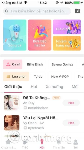 Cómo usar StarMaker para cantar karaoke en el teléfono