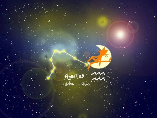 Kertas dinding Aquarius, Aquarius dan Aquarius yang sangat comel