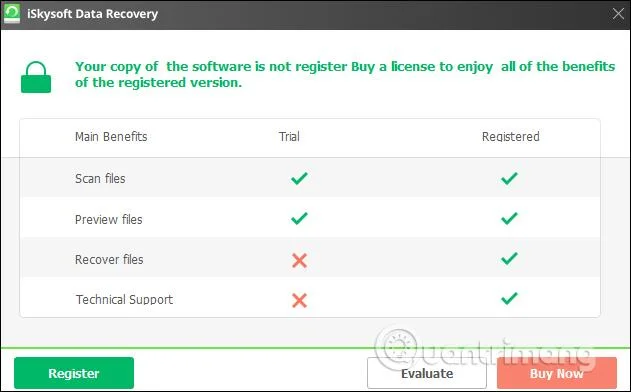 Cara menggunakan iSkysoft Data Recovery untuk memulihkan data