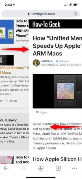 10 tindakan tersembunyi Google Chrome pada iPhone
