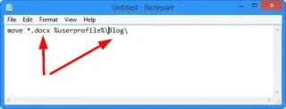 Comment déplacer des fichiers par type sous Windows à laide de fichiers batch