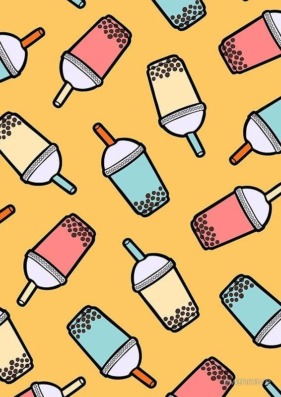 Kertas dinding teh susu, kertas dinding teh susu yang cantik