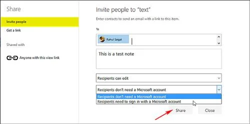 Windows 10 で OneDrive からファイルとフォルダーを共有する 5 つの方法