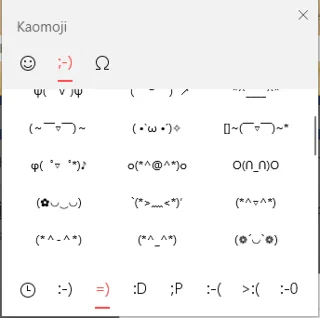 Comment ouvrir le panneau emoji et écrire très rapidement des caractères spéciaux sous Windows 10