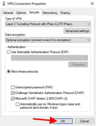 Windows 10'da L2TP/IPsec VPN'e nasıl bağlanılır