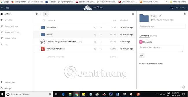 Windows 10'a (WSL) Owncloud sunucusu nasıl kurulur?