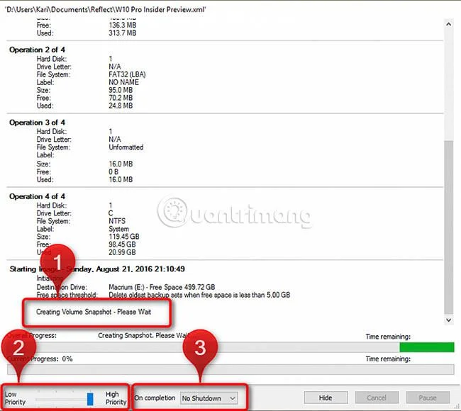 Macrium Reflect を使用してシステム イメージ バックアップを作成および復元する方法