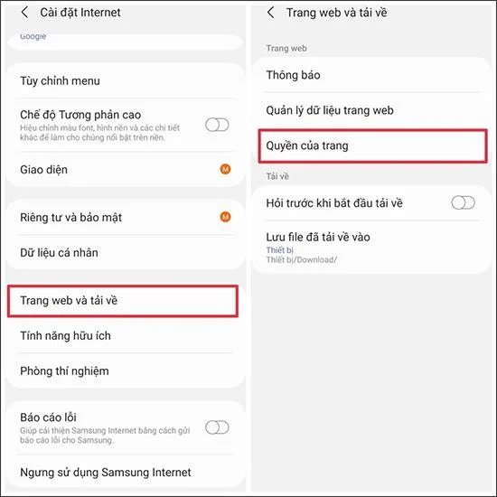 Bagaimana untuk memberikan akses pada Internet Samsung