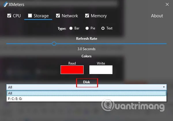 Görev Çubuğundan CPU ve RAM durumunu görüntülemek için XMeters nasıl kullanılır?