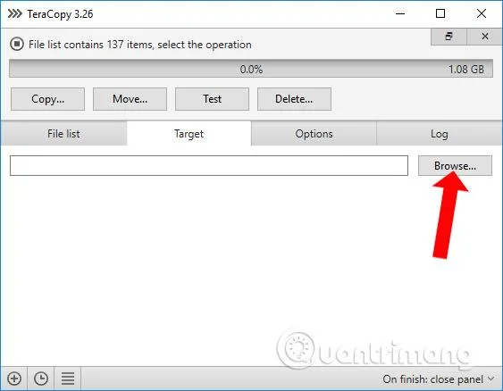Cara menggunakan TeraCopy untuk mempercepatkan penyalinan fail