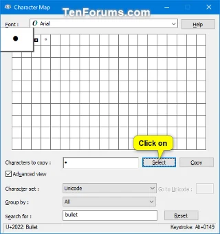Windows で文字マップを開いて使用する方法