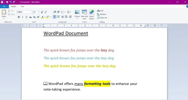 Notepad ใน Windows 11
