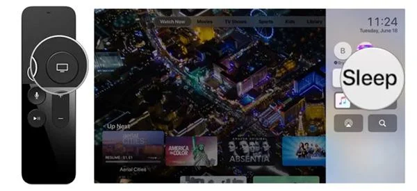 Bagaimana untuk menyediakan berbilang akaun pada Apple TV