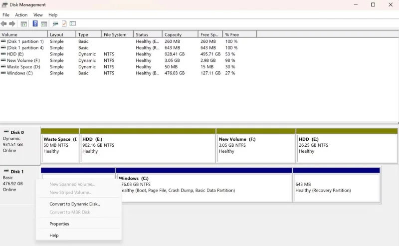 4 manieren om snel het partitietype te controleren op Windows 11