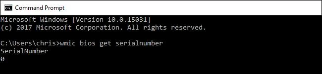 Arahan tentang cara mencari nombor siri komputer Windows
