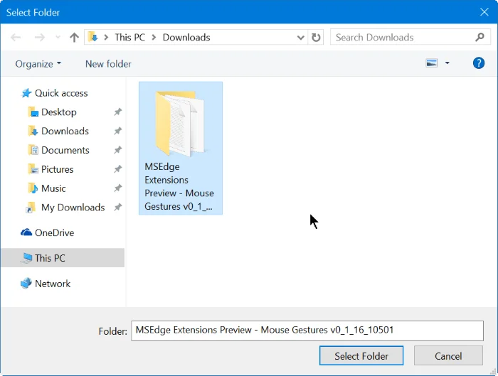 Arahan untuk memasang sambungan pada pelayar Edge Windows 10