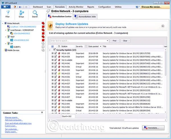 5 beste monitoring- en patchbeheersoftware