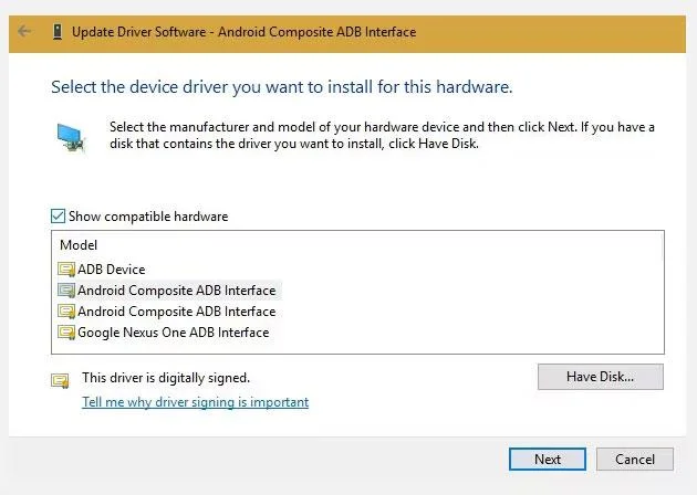 Cómo arreglar Android que no se conecta a Windows a través del error ADB