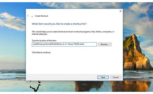 Windows 10'da yazıcı kısayolları nasıl oluşturulur