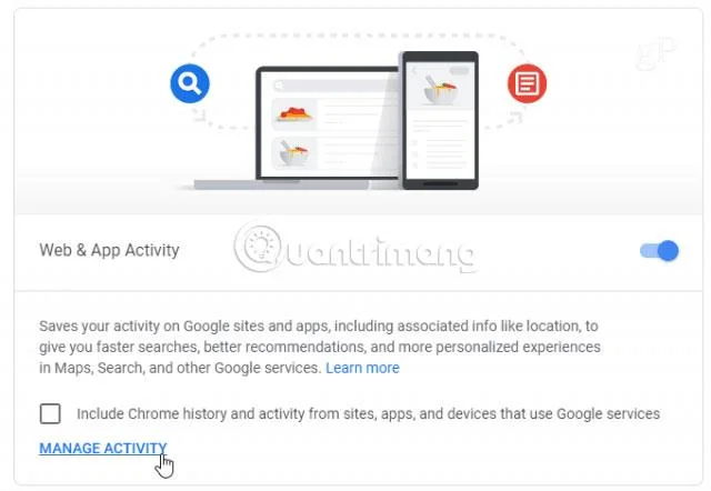 Comment supprimer automatiquement les données de localisation et d'activité Web de Google