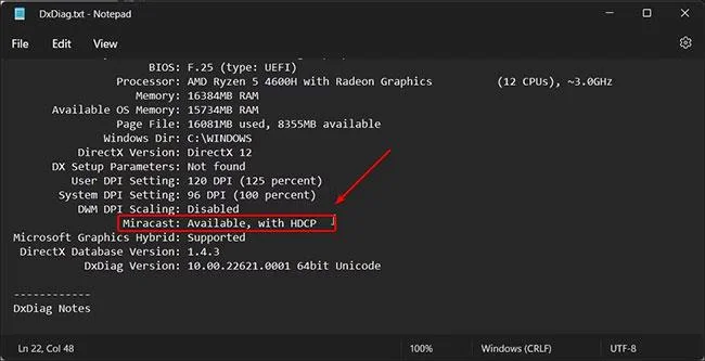 Bagaimana untuk menyemak sama ada komputer Windows anda menyokong Miracast