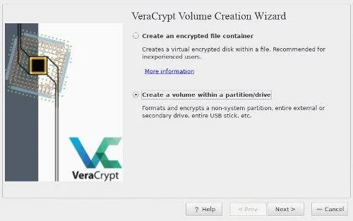 Arahan untuk menyulitkan USB dengan VeraCrypt