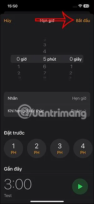 Bagaimana untuk menetapkan berbilang pemasa pada iPhone