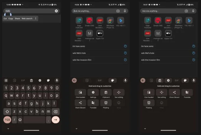 Bagaimana untuk mengakses Papan Klip pada Android
