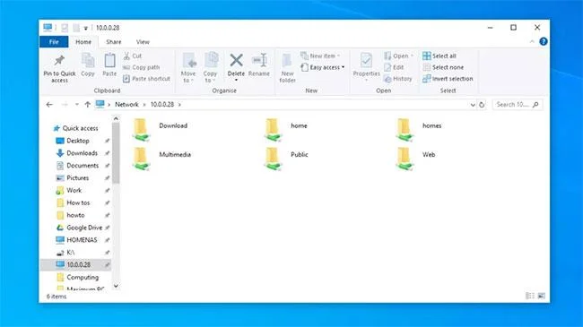 Bagaimana untuk memetakan pemacu rangkaian dalam Windows 10