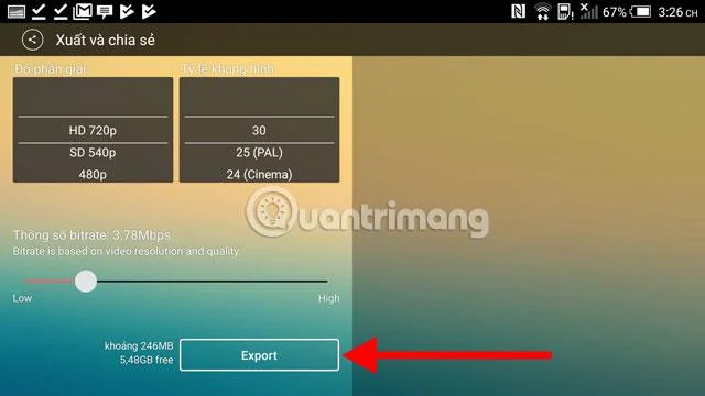 Instrucciones para crear subtítulos para vídeos en tu teléfono con KineMaster