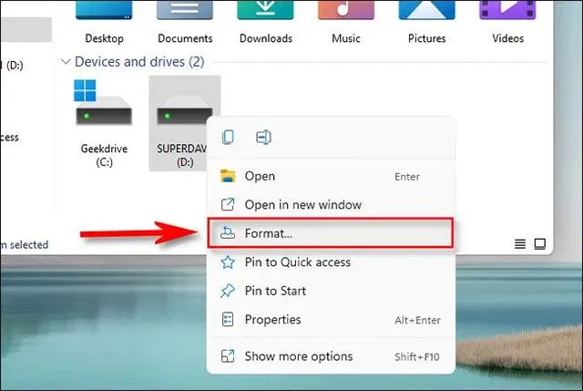 Hoe de harde schijf te formatteren op Windows 11