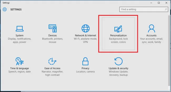 Arahan untuk mematikan iklan pada Skrin Kunci Windows 10