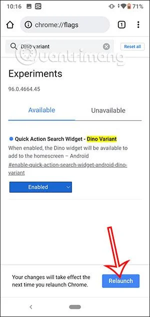 Cara bermain permainan dinosaur terus pada skrin Android anda