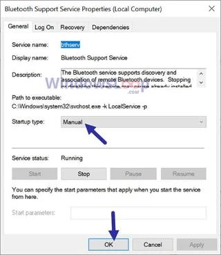 Comment afficher l'icône Bluetooth manquante dans la barre des tâches Windows