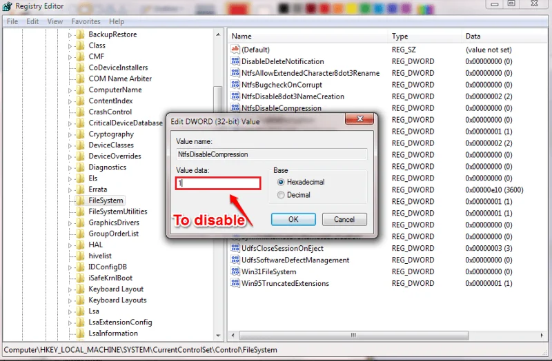 Disabilita la compressione dei file NTFS per velocizzare i computer Windows