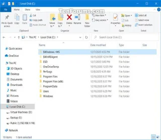 Windows 10da $Windows.~WS klasörü nasıl silinir
