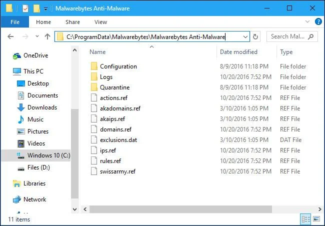 Apakah folder ProgramData pada Windows?