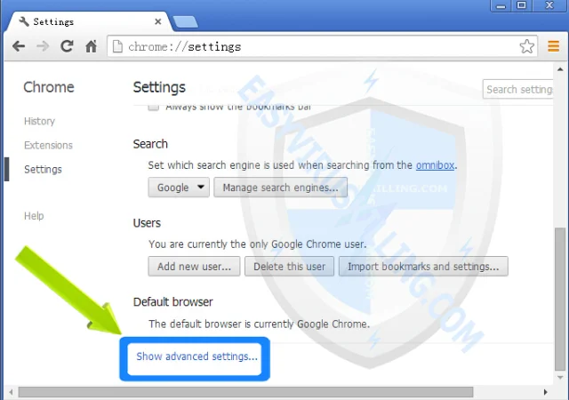 Alih keluar sepenuhnya URL Mal Virus - http://107.170.47.181