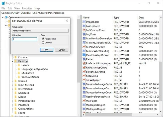 Comment afficher en permanence la version de Windows 10 sur le bureau