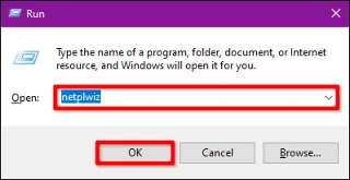 Veilig inloggen in- of uitschakelen op Windows 10, Windows 11