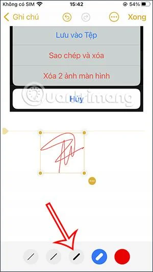 Cómo insertar una firma en notas en iPhone