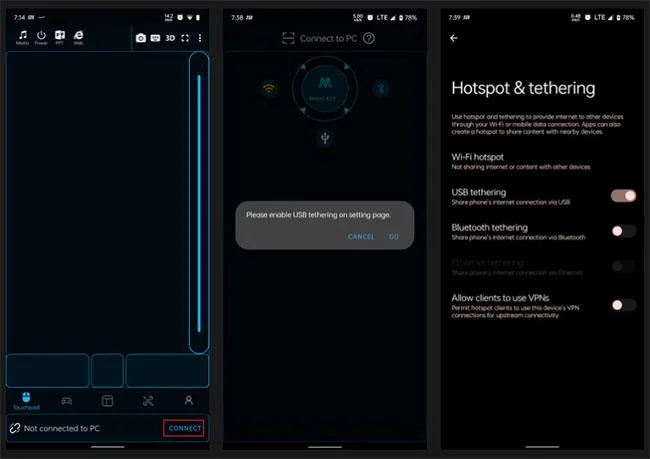 Cara menggunakan telefon Android sebagai pad permainan untuk bermain permainan pada PC