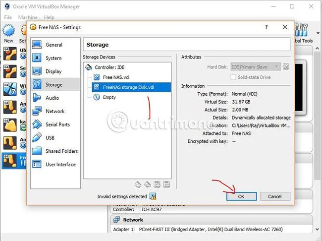 Bagaimana untuk memasang FreeNAS VM pada VirtualBox