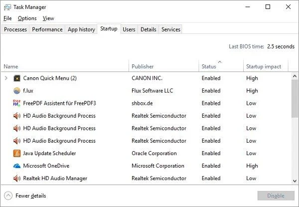 CPU-Überlastungsfehler beheben, 100 % CPU unter Windows