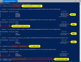 Bagaimana untuk memadam huruf pemacu dalam Windows 10
