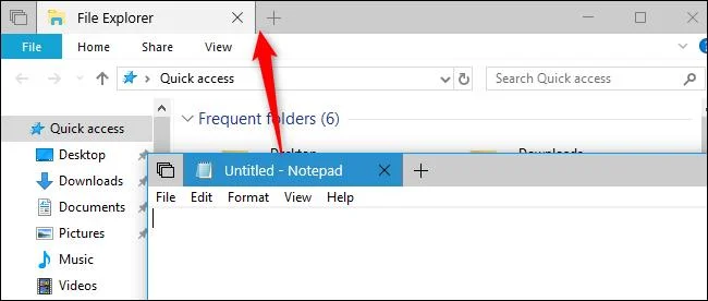 Cara menggunakan ciri Sets untuk menggabungkan tab pada satu tetingkap Windows 10