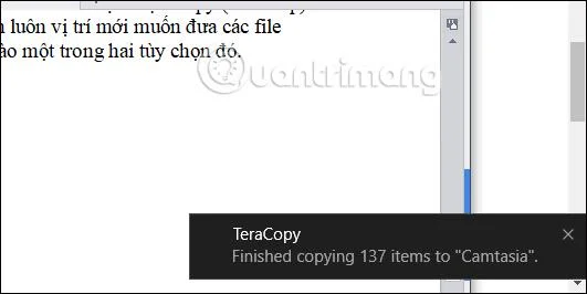 Cara menggunakan TeraCopy untuk mempercepatkan penyalinan fail