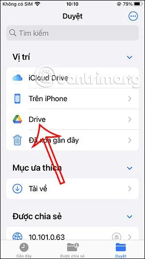 Bagaimana untuk memuat turun fail Google Drive ke iPhone