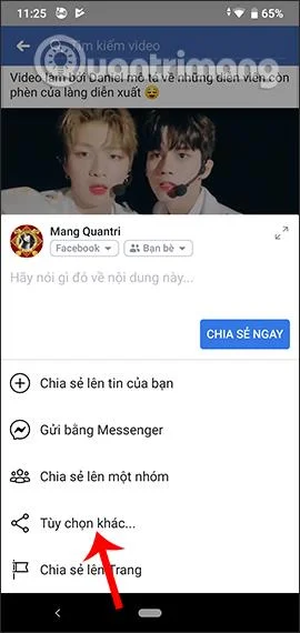 Come regolare la velocità di riproduzione video di Facebook Android